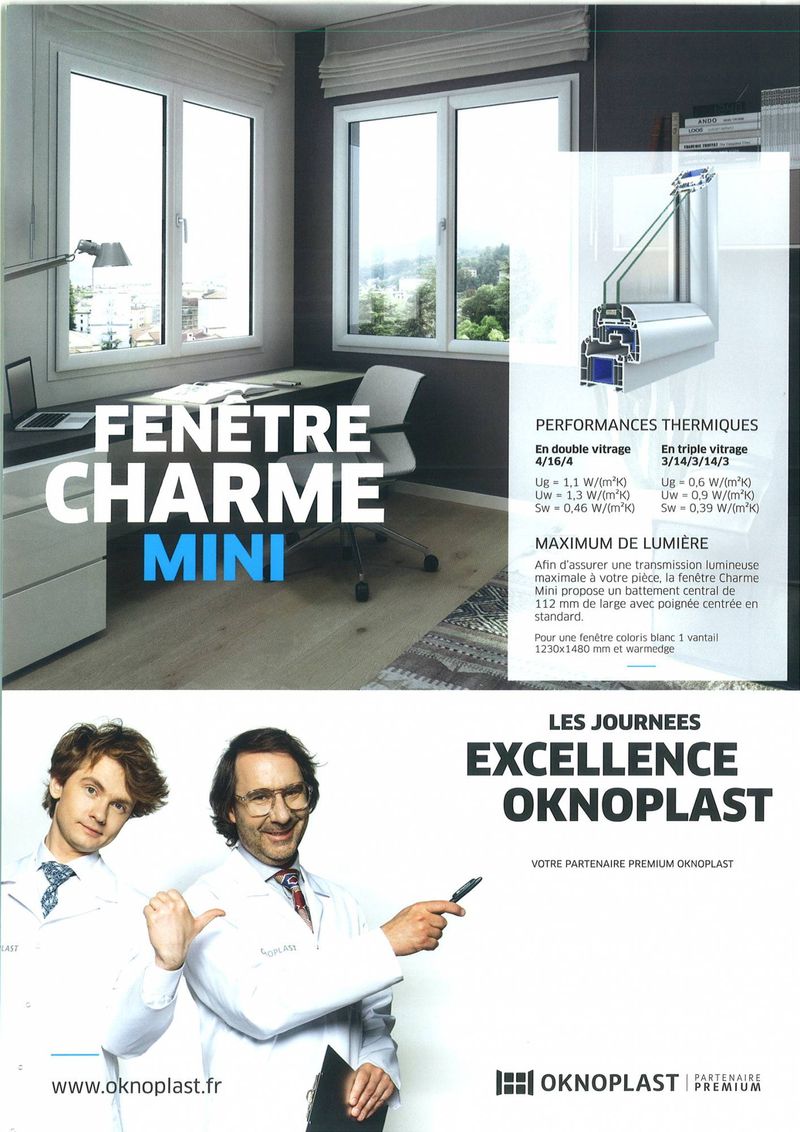 Promo fenetre pvc oknoplast discount